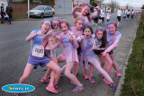 Enjoying Newry's very first Colour Run at Greenbank Industrial Estate. Photograph: Columba O'Hare - Newry Colour Run