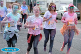 Enjoying Newry's very first Colour Run at Greenbank Industrial Estate. Photograph: Columba O'Hare - Newry Colour Run