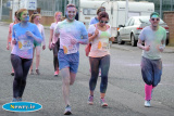 Enjoying Newry's very first Colour Run at Greenbank Industrial Estate. Photograph: Columba O'Hare - Newry Colour Run