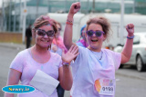 Enjoying Newry's very first Colour Run at Greenbank Industrial Estate. Photograph: Columba O'Hare - Newry Colour Run