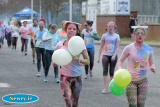 Enjoying Newry's very first Colour Run at Greenbank Industrial Estate. Photograph: Columba O'Hare - Newry Colour Run
