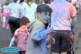 Enjoying Newry's very first Colour Run at Greenbank Industrial Estate. Photograph: Columba O'Hare - Newry Colour Run