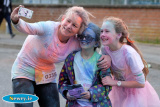Enjoying Newry's very first Colour Run at Greenbank Industrial Estate. Photograph: Columba O'Hare - Newry Colour Run