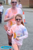 Enjoying Newry's very first Colour Run at Greenbank Industrial Estate. Photograph: Columba O'Hare - Newry Colour Run