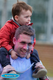 Enjoying Newry's very first Colour Run at Greenbank Industrial Estate. Photograph: Columba O'Hare - Newry Colour Run