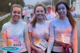 Enjoying Newry's very first Colour Run at Greenbank Industrial Estate. Photograph: Columba O'Hare - Newry Colour Run
