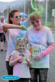 Enjoying Newry's very first Colour Run at Greenbank Industrial Estate. Photograph: Columba O'Hare - Newry Colour Run