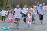 Enjoying Newry's very first Colour Run at Greenbank Industrial Estate. Photograph: Columba O'Hare - Newry Colour Run