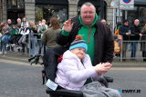 Enjoying the St Patrick's Day festivities in Newry. Photograph: Columba O'Hare/ Newry.ie  - St Patrick's Day Newry 2025