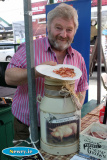 Bringing home the bacon on Kennedys stand at the Newry Food Festival. Photograph: Columba O'Hare - Newry Food Festival 2016