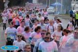 Enjoying Newry's very first Colour Run at Greenbank Industrial Estate. Photograph: Columba O'Hare - Newry Colour Run