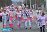 Enjoying Newry's very first Colour Run at Greenbank Industrial Estate. Photograph: Columba O'Hare - Newry Colour Run