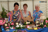 Ann Murdock, left. swept the boards in the horticulture section at Newry Show and is pictured with Cindy Lockhart and Valerie Lockhart at Newry Show. Photograph: Columba O'Hare/ Newry.ie - Newry Show 2023