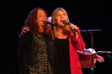 Mary Coughlan and Frances Black on stage at Newry Town Hall. Photograph: Columba O'Hare/ Newry.ie - Mary Coughlan, Frances Black and Sharon Shannon Concert