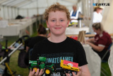 Cory Yates took first prize in P$/P5 lego at Newry Show today. Photograph: Columba O'Hare/ Newry.ie - Newry Show 2023