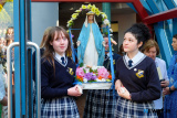 The May Procession at Our LAdy's Grammar School, Newry. Photograph: Columba O'Hare/ Newry.ie - Our Lady's Grammar School May Procession 2025