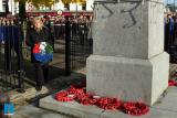 Helena Young representing the Newry Maritime Association at Remembrance Sunday in Newry. Photograph: Columba O'Hare/ Newry.ie - Remembrance Sunday 2019