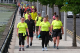 Walkers on the 'HQ to Home' walk from Croke Park to Poyntzpass. Photograph: Columba O'Hare/ Newry.ie - HQ to Home Charity Walk - Croke Park to Poyntzpass