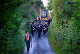 Members of the Commons Cumberland Orange Lodge and the Commons Silver Band make their way from the Commons Orange Hall to meet the other bands in the 12 July Parade on the Belfast Road in Newry. Photograph: Columba O'Hare/ Newry.ie  - Commons Cumberland 12 July 2023 Parade into Newry