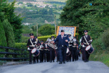 Members of the Commons Cumberland Orange Lodge and the Commons Silver Band make their way from the Commons Orange Hall to meet the other bands in the 12 July Parade on the Belfast Road in Newry. Photograph: Columba O'Hare/ Newry.ie  - Commons Cumberland 12 July 2023 Parade into Newry