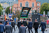 Pictured at the Royal Black Institution Black Saturday parade in Newry. Photograph: Columba O'Hare/ Newry.ie  - Royal Black Institution Black Saturday parade in Newry