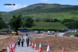 To officially mark the starting of work on the Narrow Water Bridge at Cornamucklagh, Co Louth Taoiseach Simon Harris and T&aacute;naiste Miche&aacute;l Martin visited the site today along with Stormont Minister for Infrastructure John O'Dowd and other guests. Photograph: Columba O'Hare/ Newry.ie  - Taoiseach visits Narrow Water Bridge site