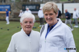 Sadie Rice and Anne McKeown at the Newry Bowlsing Club Open Day.  - Newry Bowling Club Open Day 2025