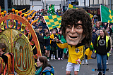 Pictured at the St Patrick's Day Parade in Newry. Photograph: Columba O'Hare/ Newry.ie  - St Patrick's Day Parade in Newry 2026