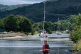 A flotilla of boats sail through Victoria Lock and up Newry Ship Canal as part of 2023 Carlingford Cruising Week. Photograph: Columba O'Hare/ Newry.ie - Carlingford Cruise Week Newry trip