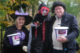 Roisin Mulgrew with Liam Smith at the Head Injury Support fundraiser at Derrymore Woods on Sunday. Photograph: Columba O'Hare/ Newry.ie - Head Injury Support Haunted Halloween Walk at Derrymore Woods