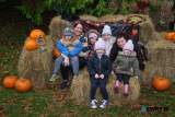 Bryan Magill, Elizabeth Magill, Abbey Cole, Jessica Cole, Tammy Swinburne, Tracy Malone and Mya Cole at the Head Injury Support fundraiser at Derrymore Woods on Sunday. Photograph: Columba O'Hare/ Newry.ie  - Head Injury Support Haunted Halloween Walk at Derrymore Woods