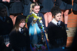The May Procession at Our LAdy's Grammar School, Newry. Photograph: Columba O'Hare/ Newry.ie - Our Lady's Grammar School May Procession 2025
