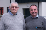 Former Cuan Mhuire residents Hale Williams and Pat McGinn. - Cuan Mhuire Newry 40th Anniversary
