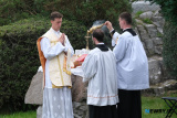 The The Society of St Pius X celebrating the feast of the Assumption at Ballyholland Mass Rock. Photograph: Columba O'Hare/ Newry.ie - The Society of St Pius X celebrate the feast of the Assumption at Ballyholland Mass Rock 