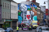 Health workers joined teachers at a February strike in Newry. - 2023 - A Year in Pictures