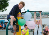 Enjoying the fun at the Omeath Summer Splash Festival. Photograph: Columba O'Hare/ Newry.ie - Omeath Summer Splash Festival 2023