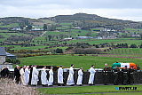 The Funeral of Sgt Shane McEvoy at Killean. Photograph: Columba O'Hare/ Newry.ie - Funeral of Sgt Shane McEvoy at Killean