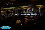 All eyes on the ring at the Ulster Elite Boxing Championship Finals in Bellinis, Newry. Photograph: Columba O'Hare - Ulster Elite Boxing Final November 2015