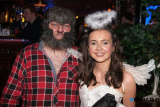 Out and about on Halloween night in Newry. Photograph: Columba O'Hare/ Newry.ie - Halloween in Newry 2025