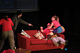 Sylvia by A.R. Gurney performed by Slemish Players at Newry Drama Festival 2026. Photograph: Columba O'Hare/ Newry.ie - Newry Drama Festival 2026