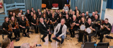 Horslips in Conversation event at the Hall For All with Horslips members Jim Lockhart and Barry Devlin  at I&uacute;r Cinn Fleadh. Photograph: Columba O'Hare/ Newry.ie - I&uacute;r Cinn Fleadh 2023