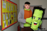 Pictured at the Abbey Grammar School Masked Singer Fundraiser in support of the Zambian Immersion Project. Photograph: Columba O'Hare/ Newry.ie  - The Masked Singer at the Abbey Grammar School