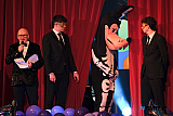 Pictured at the Abbey Grammar School Masked Singer Fundraiser in support of the Zambian Immersion Project. Photograph: Columba O'Hare/ Newry.ie  - The Masked Singer at the Abbey Grammar School