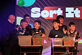 Pictured at the Abbey Grammar School Masked Singer Fundraiser in support of the Zambian Immersion Project. Photograph: Columba O'Hare/ Newry.ie  - The Masked Singer at the Abbey Grammar School