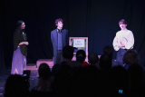 The premiere of Orphans by Newpoint Players Youth Group at Sticky Fingers Imaginarium, Newry. Photograph: Columba O&rsquo;Hare/ Newry.ie  - Newpoint Players Youth Group premiere their summer play Orphans at the Sticky Fingers Imaginarium