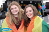 Emmen Donnelly and Natalie Thompson at Pride in Newry. - Pride in Newry Festival 2016
