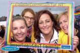 Gillian Fitzpatrick, Chairperson, Newry, Mourne and Down District Council with Bronagh Jemfrey, Sarah Vosding and Heather Wilson from the Equality Commission. Photograph: Columba O'Hare - Pride in Newry Festival 2016