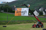 The Armagh colours are appearing everywhere coming up to this weekends All Ireland Final. Photograph: Columba O'Hare/ Newry.ie - Armagh's Orange and White makeover 2024