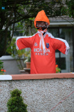 The Armagh colours are appearing everywhere coming up to this weekends All Ireland Final. Photograph: Columba O'Hare/ Newry.ie - Armagh's Orange and White makeover 2024