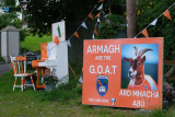 The Armagh colours are appearing everywhere coming up to this weekends All Ireland Final. Photograph: Columba O'Hare/ Newry.ie - Armagh's Orange and White makeover 2024